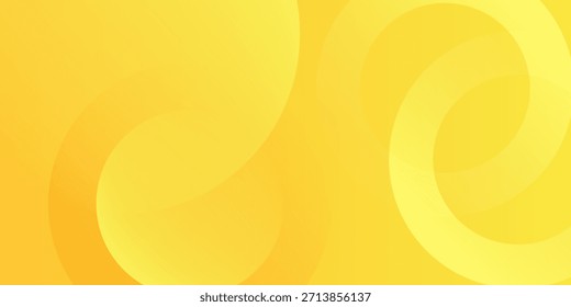 plano de fundo amarelo abstrato com padrões de espiral circular e gradientes suaves. Adequado para temas alegres, designs de verão e visuais de marketing criativo.
