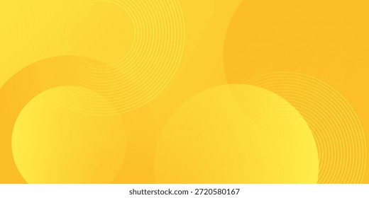 plano de fundo amarelo abstrato com padrões de espiral circular e gradientes suaves. Adequado para temas alegres, designs de verão e visuais de marketing criativo.