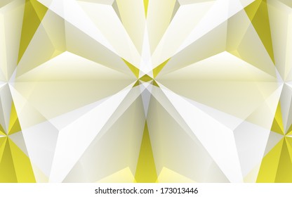 Abstract yellow background. Clip-art