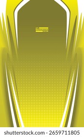 Ilustração de vetor de design de fundo amarelo abstrato