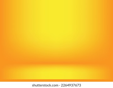 Abstract Yellow background, Empty space with display your products