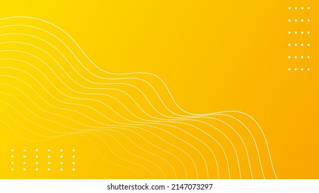 Abstract yellow background with fluid shapes modern concept.minimal poster. background for banner, web, cover, billboard, brochure, social media, landing page.