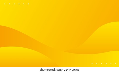 Abstract yellow background with fluid shapes modern concept.minimal poster. background for banner, web, cover, billboard, brochure, social media, landing page.