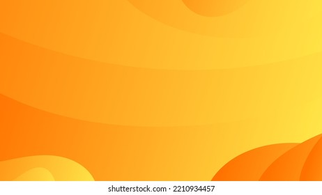 Abstract yellow background with fluid shapes modern concept.minimal poster. background for banner, web, cover, billboard, brochure, social media, landing page.