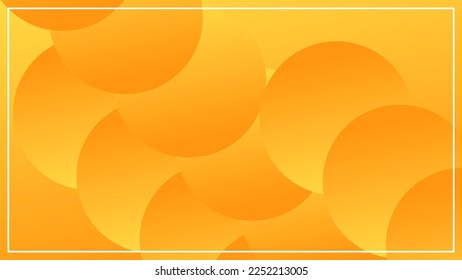 Abstract yellow background with fluid shapes modern concept.minimal poster. background for banner, web, cover, billboard, brochure, social media, landing page.