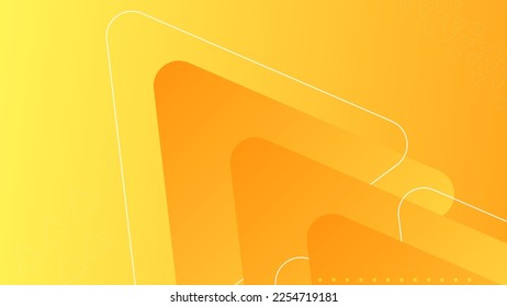 Resumen de fondo amarillo con formas fluidas concepto moderno. Afiche mínimo. fondo para banner, web, portada, cartel, folleto, medios sociales, página de inicio.