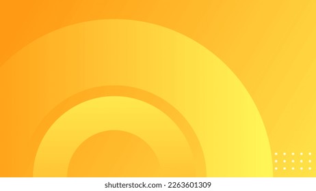 Abstract yellow background with fluid shapes modern concept.minimal poster. background for banner, web, cover, billboard, brochure, social media, landing page.
