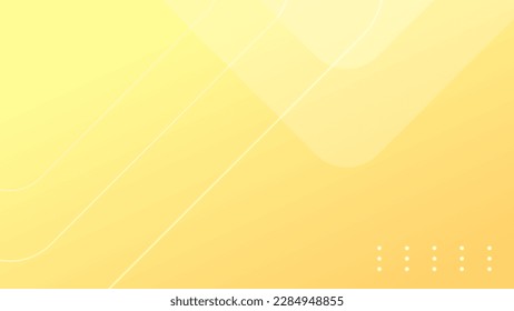 Abstract yellow background with fluid shapes modern concept.minimal poster. background for banner, web, cover, billboard, brochure, social media, landing page.