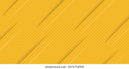 Fondo amarillo Abstractas con líneas diagonales de corte de papel libre
