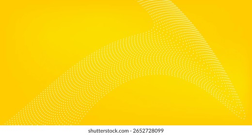 Fondo amarillo Abstractas con decoración geométrica de semitono