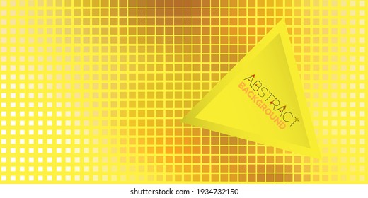 Abstract yellow background made of  small rectangles,vectors of yellow patterns.easy to use and customize. vector illustration