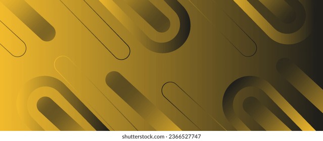 Abstrakter gelber Hintergrund. Minimal geometrisch gelber heller Hintergrund abstraktes Design. Vektorgrafik