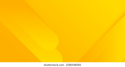 Abstract yellow background. Minimal geometric white light background abstract design.