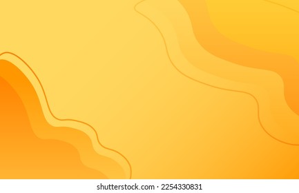 abstract yellow background  with modern corporate technology concept presentation or banner design , web, page, greeting, card, background. Vector illustration with line stripes texture elements