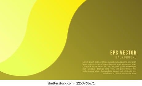Abstract yellow background Modern template design for cover, brochure, web banner and magazine.