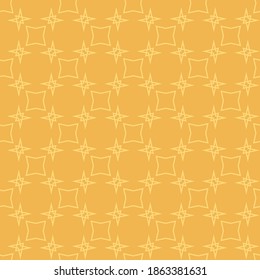 Abstract yellow background, seamless pattern, geometric. Stylish template for the background image. Vector graphics