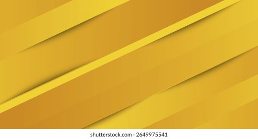 Abstrakter gelber Hintergrund mit glatten diagonalen Linien und Farbverlauf-Tönen. 
