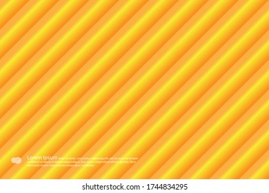 Abstract yellow background with stripes. For computer desktop design