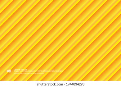 Resumen de fondo amarillo con rayas. Para diseño de escritorio de computadora