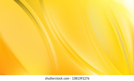 Abstract Yellow Background Vector Art