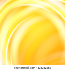 Abstract yellow background. Vector illustration, contains transparencies, gradients and effects.