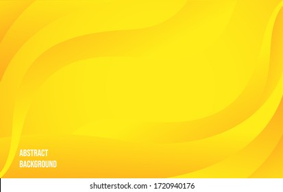 abstract yellow background, vector illustration