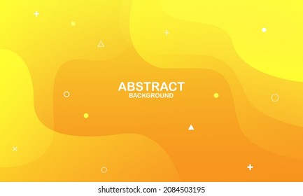 Abstract yellow and yellow background. Vector illustration