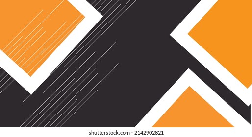Abstract yellow background. vector illustration, Banner design
