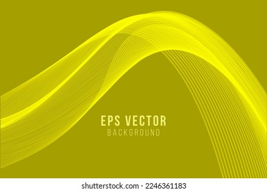 abstract yellow background, vector illustration