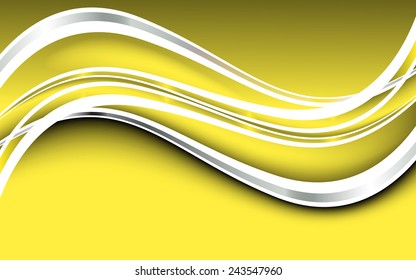 Abstract yellow background. Vector Illustration. Clip-art