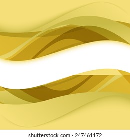 Abstract yellow background. Vector Illustration. Clip-art