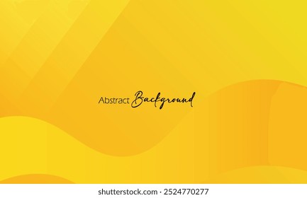 Abstract yellow background vector illustration