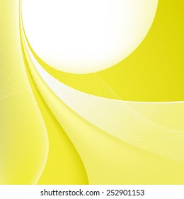 Abstract yellow background. Vector Illustration. Clip-art