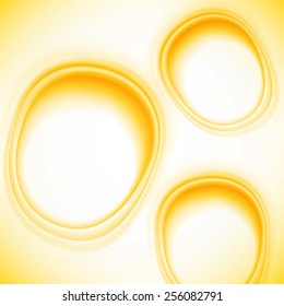 Abstract yellow background, vector illustration