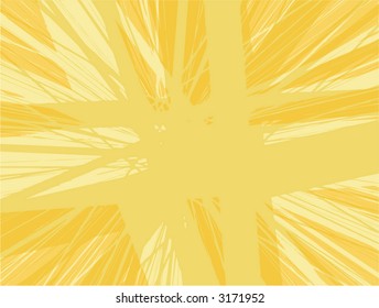 abstract yellow background. Vector illustration.