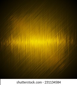 Abstract yellow background. Vector image