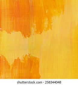 Abstract yellow background. Vector watercolor texture. Backdrop with space for text.