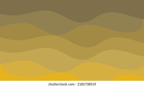 abstract yellow background with wavy pattern for website banner and modern graphic design element