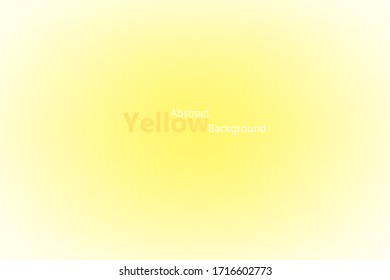 Abstract yellow background, White bright gradation