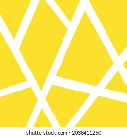 Resumen de fondo amarillo con franjas blancas. Imagen vectorial.