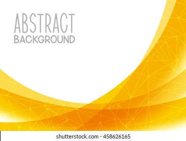 Abstract yellow background for Your design