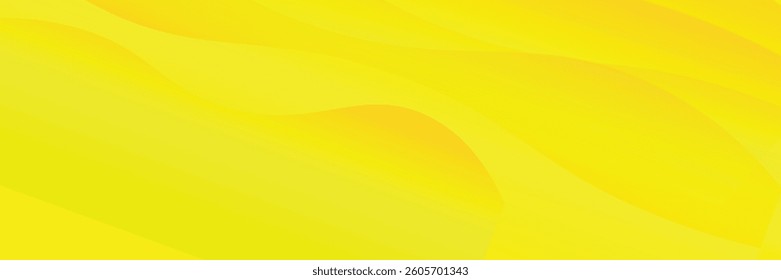 abstract yellow banner background. dynamic effect. futuristic technology style. vector eps 10