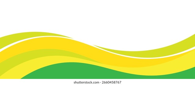 Abstract yellow banner background. Graphic design banner pattern background template with dynamic curve shapes. vector. eps10 - Powered by Shutterstock - Get 15% off with code: PIKWIZARD15
