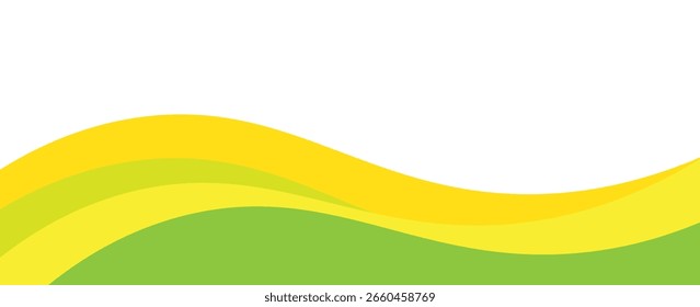 Abstractas fondo de Anuncio amarillo. Plantilla de fondo de patrón de Anuncio de Diseño gráfico con Formas de curva dinámica. Vector. eps10