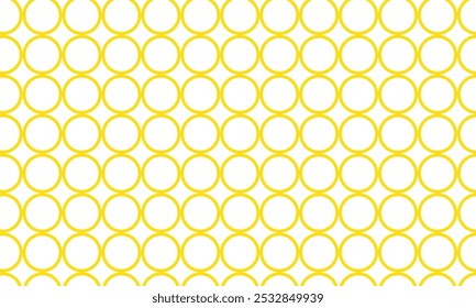 abstract yellow big circle pattern can be used background.
