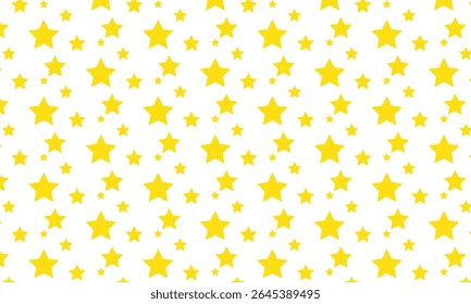 arrière-plan abstrait jaune grand motif petite étoile peut être utilisé.