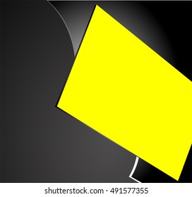 Abstract Yellow black background
