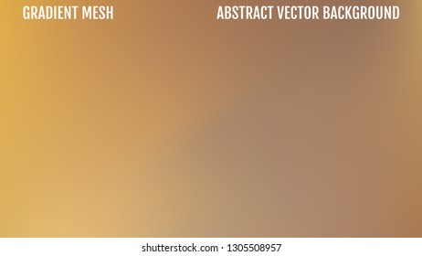 Abstract yellow blur background gradient. Vector illustration