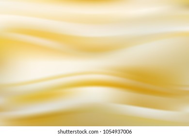 Abstract yellow blurred background.