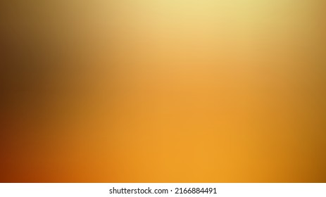Abstract yellow blurred background.  Vector soft light gradient mesh backdrop. Creative concept design